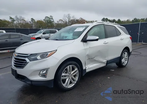 2020 Chevrolet Equinox Fwd Premier 2.0L Turbo из США, поврежденный, VIN 2GNAXPEX2L6215896